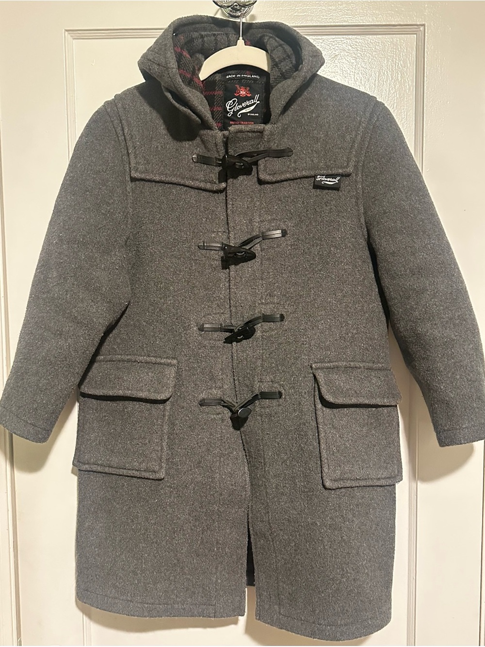 Perfect Condition Gloverall Wool Coat!
